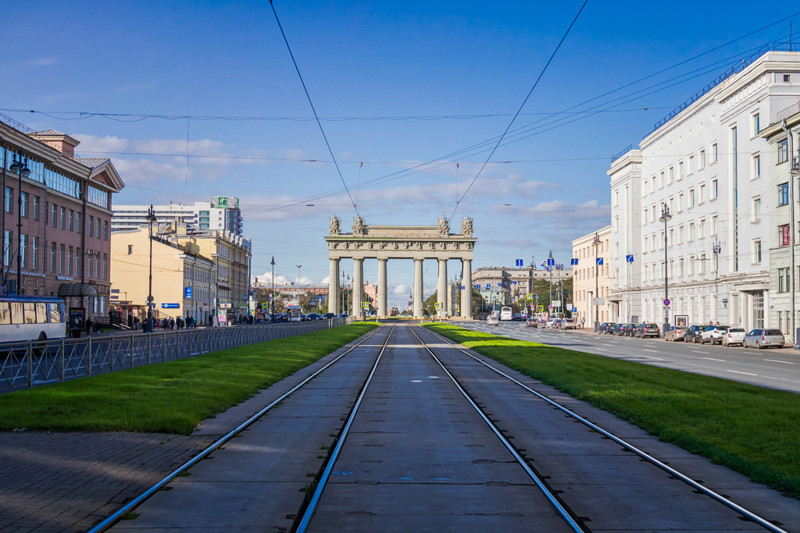 Петербург. История Московских ворот