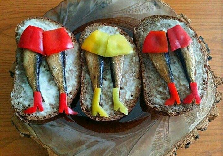 Бутерброды с фантазией 
