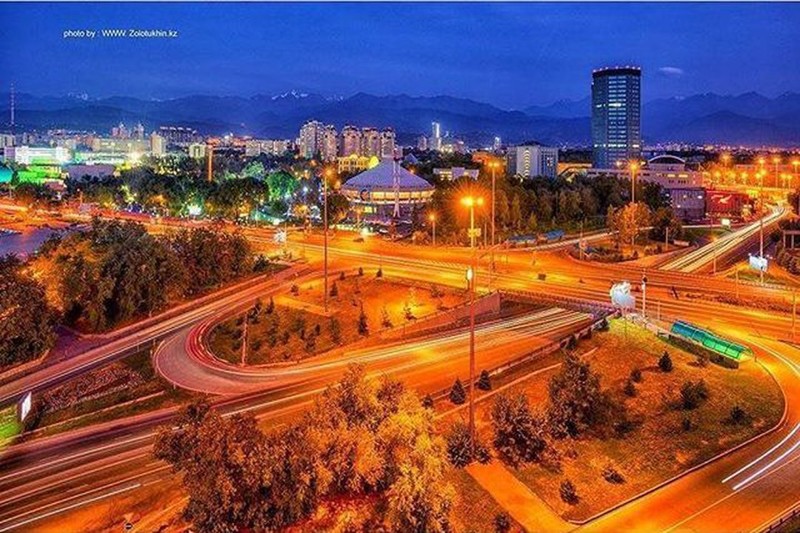 Алма-Ата Сентябрь Краски города