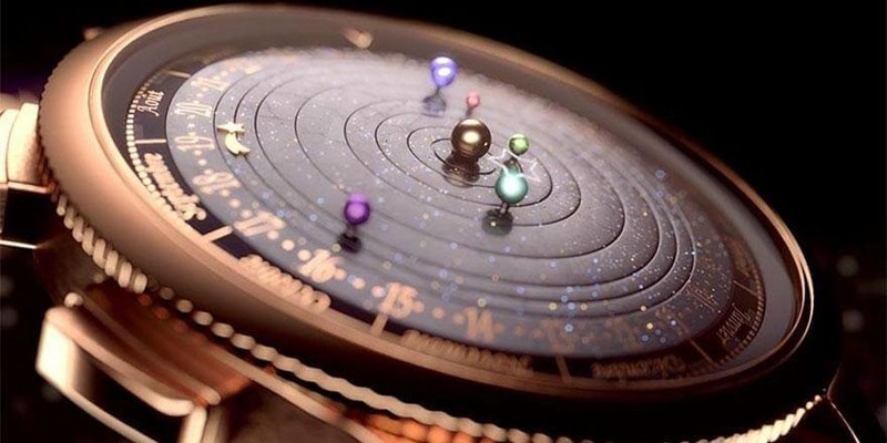 Эти астрономические часы показывают движение Солнечной системы в реальном времени.