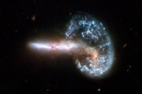 7. Столкновение галактик
