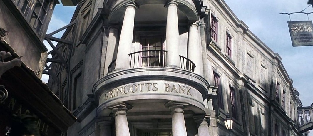 Где снимали банк Гринготтс
