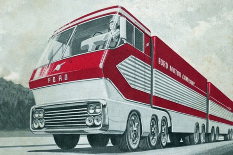 Ford Turbine Truck 1964 - Грузовик размером с дом