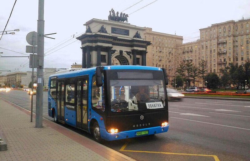 Начались испытания первого в России цельнокомпозитного электробуса