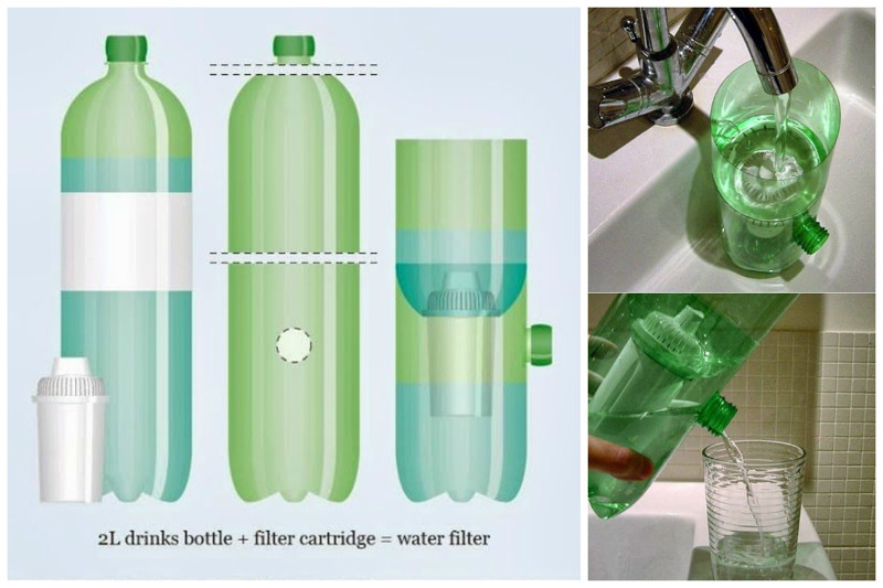 Фильтр из пластиковой бутылки