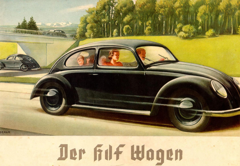 Volkswagen бизнес, бренды, германия, гитлер, нацисты, фанта