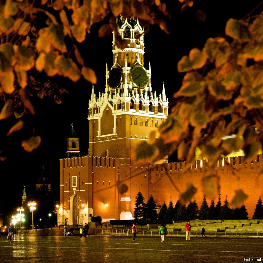 красивые фото осенней москвы