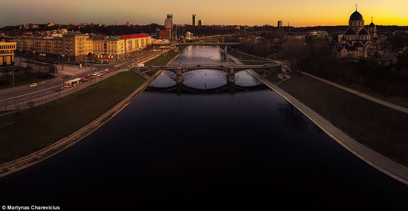 Жверинский мост, Вильнюс