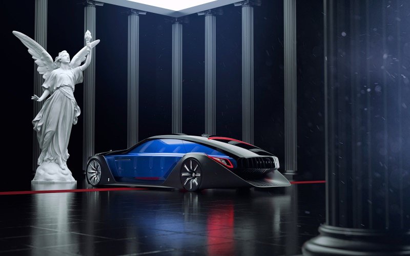 Rolls-Royce Exterion - концепт автомобиля будущего