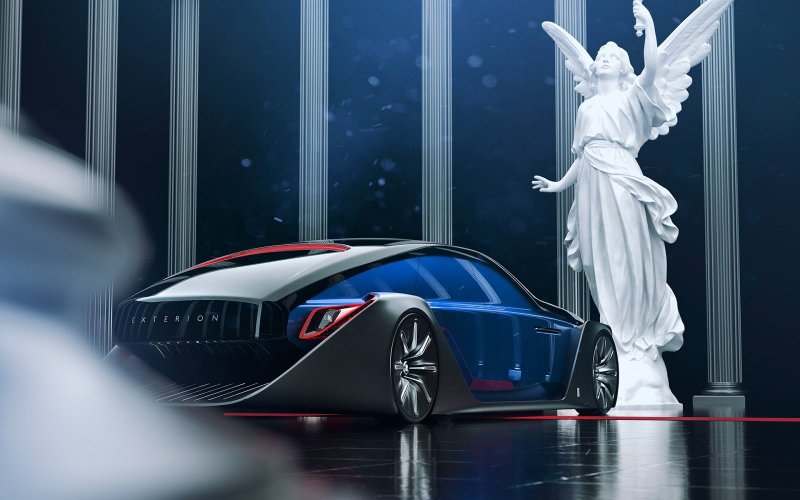 Rolls-Royce Exterion - концепт автомобиля будущего