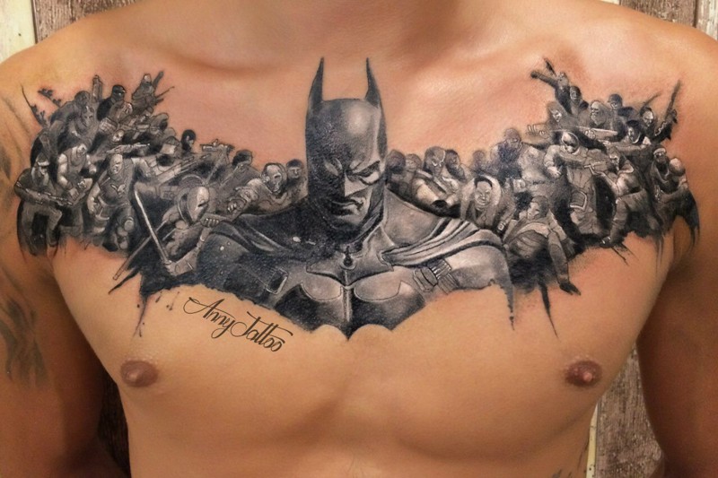 Tattoo Batman #AnnyTattoo