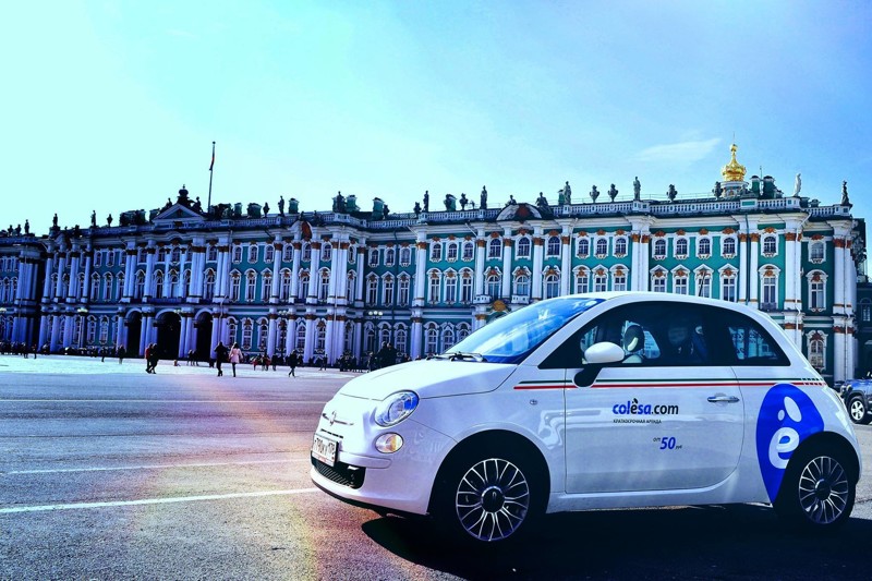 Mini Cooper или Fiat 500 — от 3 рублей/минута + 18 рублей/км