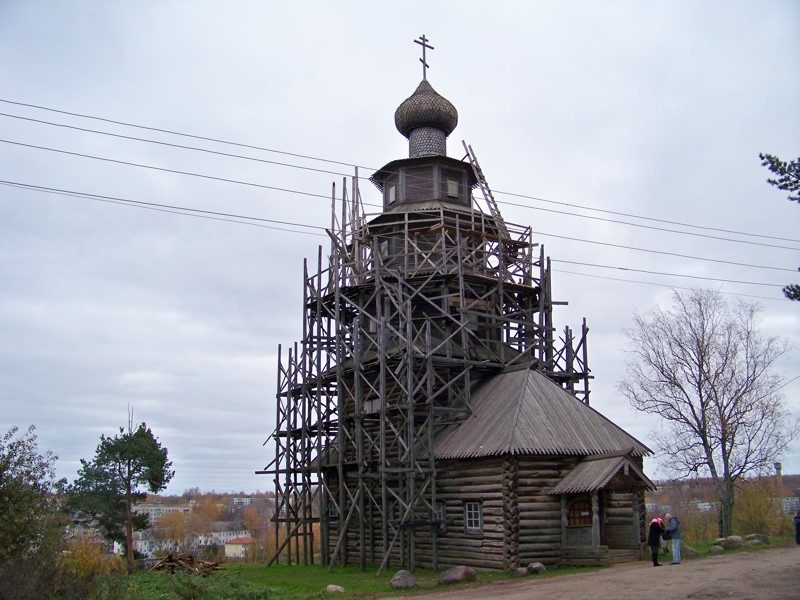 Старо-Вознесенская церковь - деревянный православный храм 17 века !