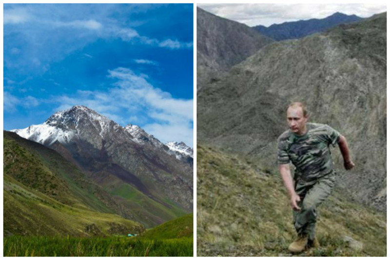 Киргизское правительство, назвало одну из горных вершин республики «Пик Владимира Путина»