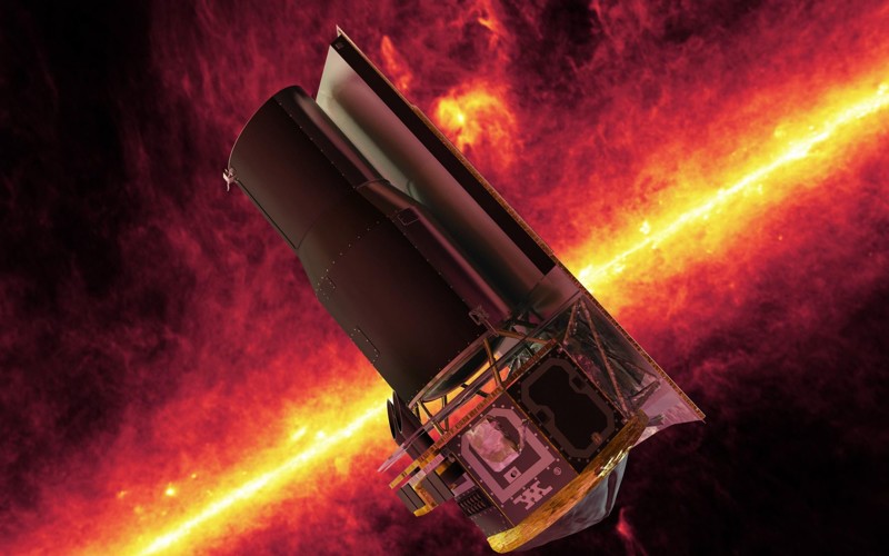 Самые красивые снимки космоса от телескопа «Спитцер»