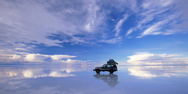 Зеркало неба - соляная пустыня Салар де Уюни, Боливия! Виды небесной красоты!
