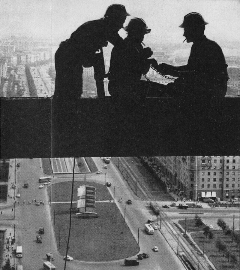 Знаменитая американская фотография "Обед на небоскрёбе" официально признана фотомонтажом. "Перекур на небоскребе" — настоящий!