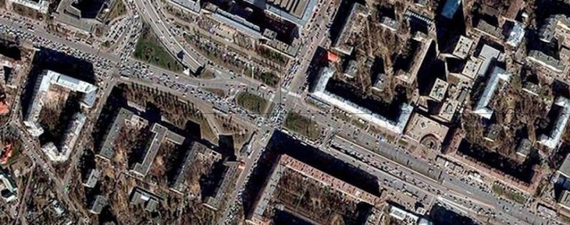 Площадь "Развилки" в Москве