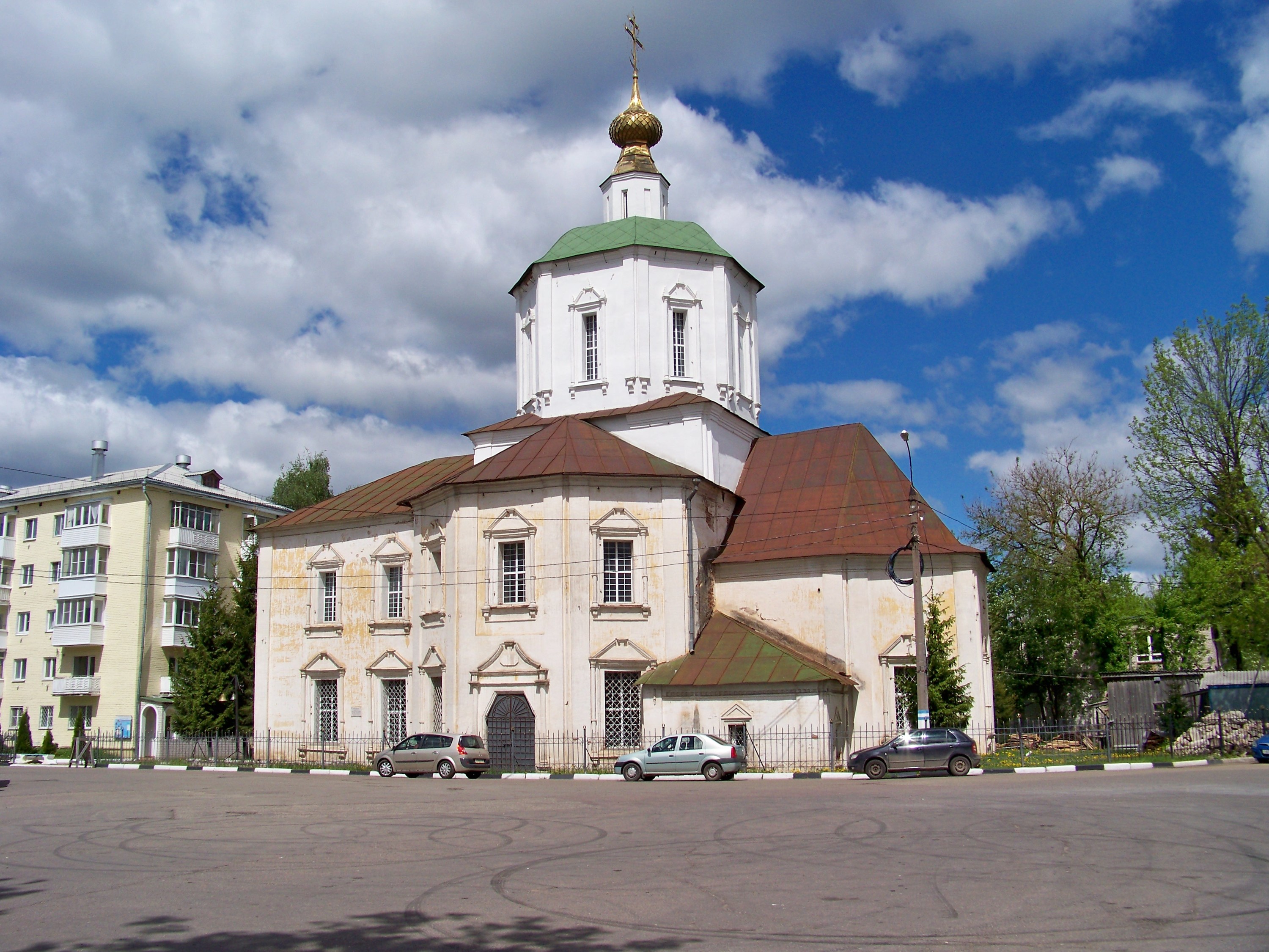 Церковь михаила круга. Отроч монастырь Тверь.