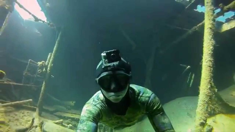 Селфи под водой
