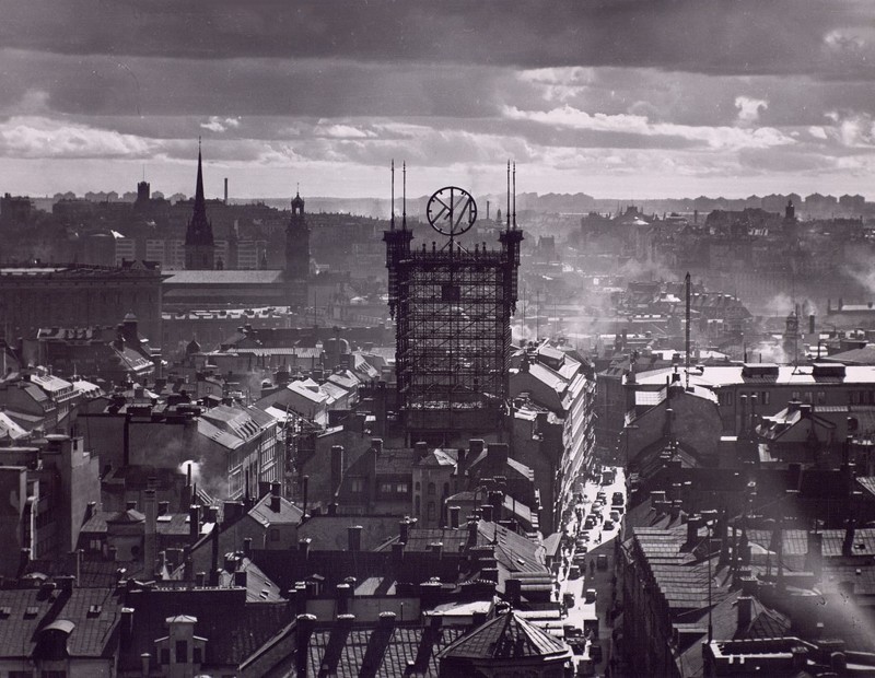 Телефонная связь прошлого века. Стокгольмская башня связи