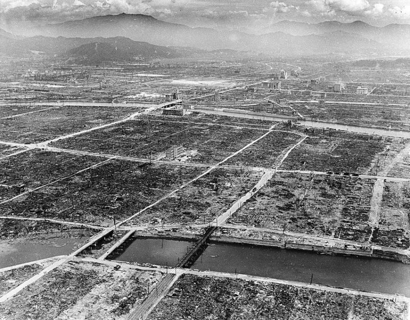 Последствия бомбардировки Хиросимы и Нагасаки