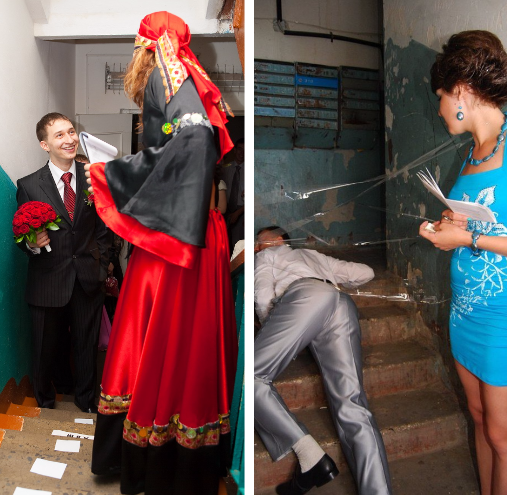 Complete idiot's guide to the wild russian wedding traditions