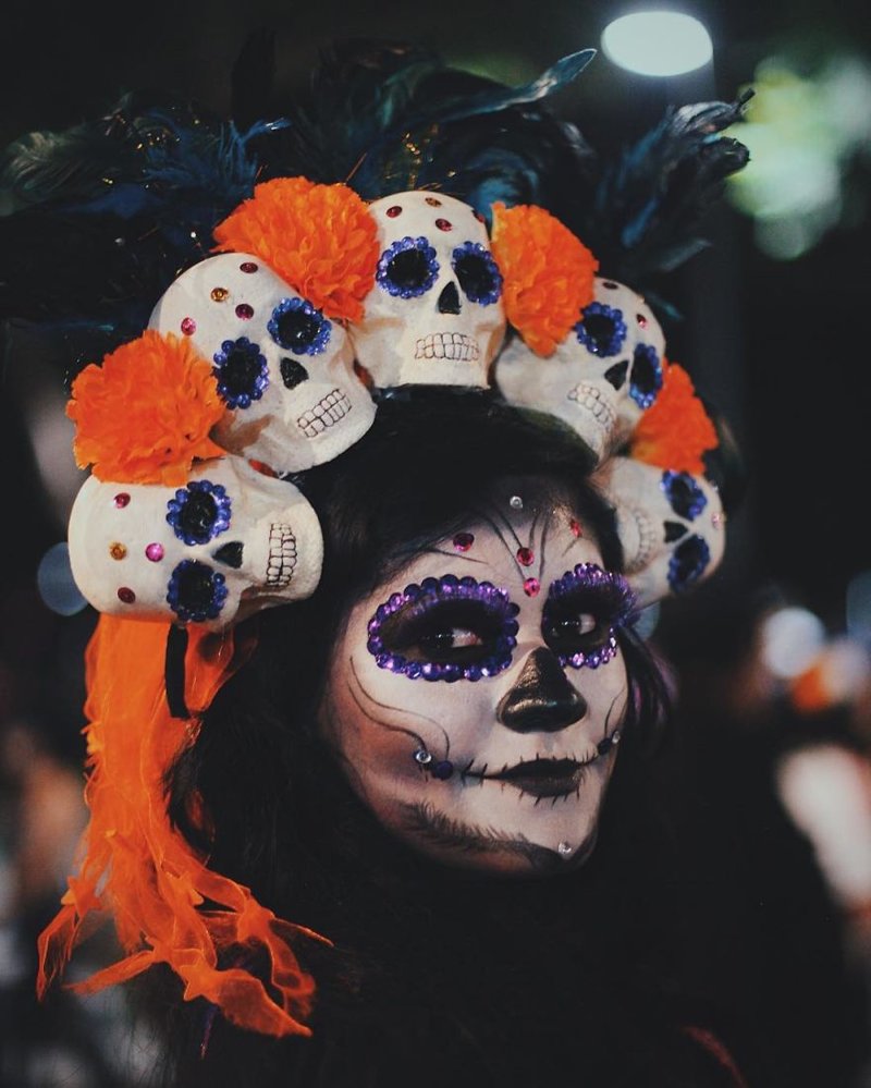 Очередной День мёртвых в Мексике
