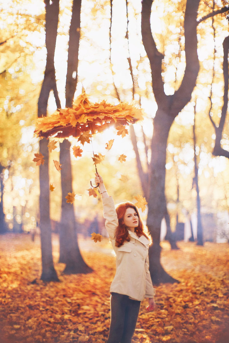 Она фотографирует красоту осени на нашей планете краски, листва, лондон, москва, осень, природа, фото, фотограф