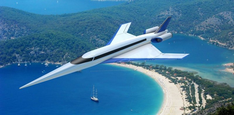 3. Компания Spike Aerospace проводит испытания бесшумного сверхзвукового пассажирского самолета S-512