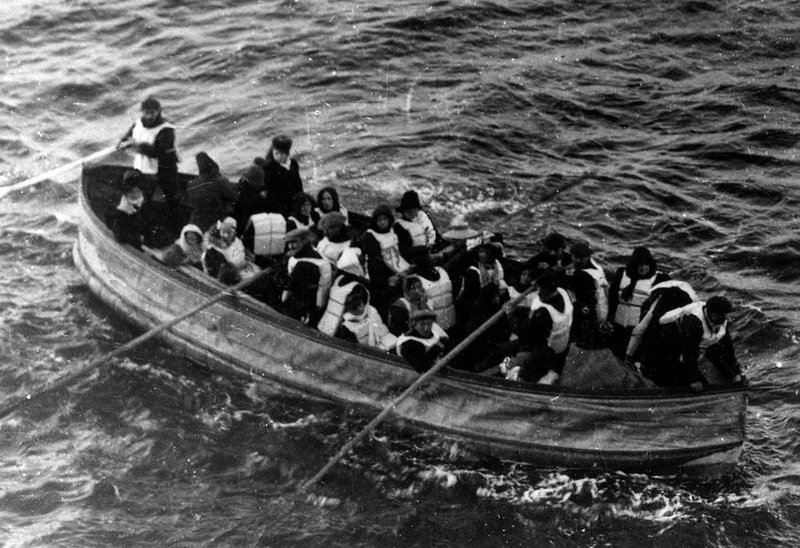Шлюпок "Титаника" могло хватить лишь на половину пассажиров