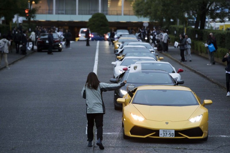 Lamborghini Day в Японии: пять уникальных Авентадоров