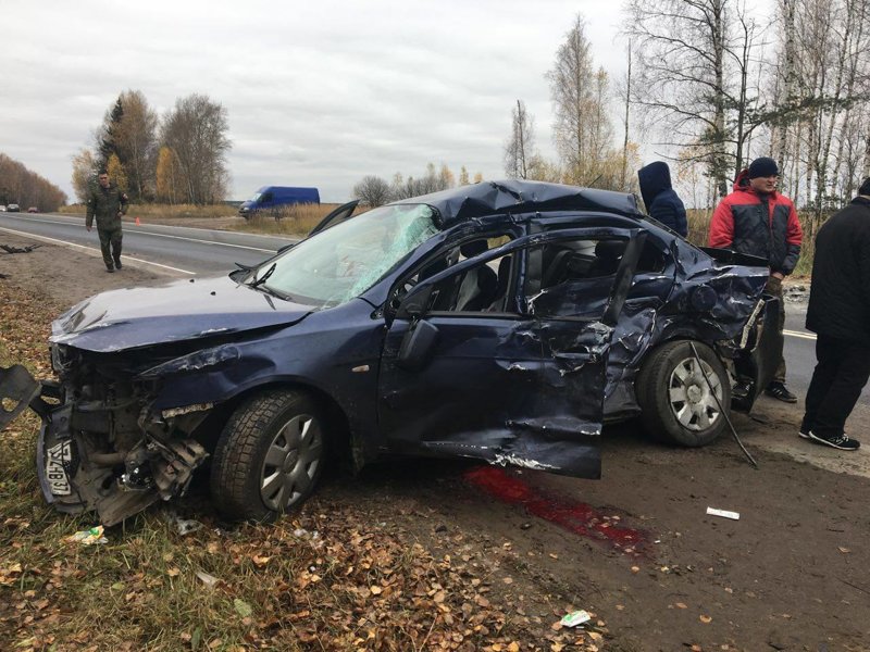 Два человека погибли в ДТП на трассе Ростов - Иваново - Нижний Новгород