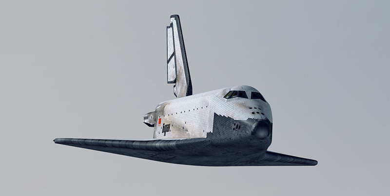 Полет орбитального корабля "Буран"