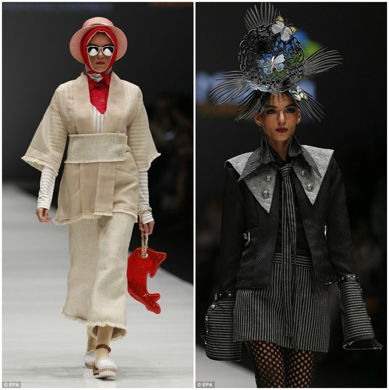 Шляпы из волос и другая красота: неделя моды-2018 в Джакарте