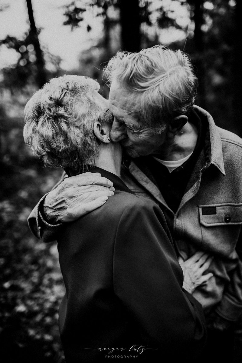 Любовь длиною в жизнь: фотосессия семейной пары, прожившей вместе 68 лет