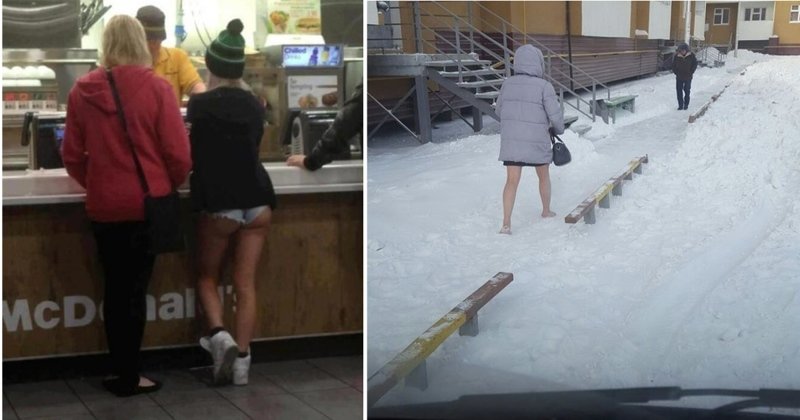 Морозы пришли в Россию. Сезон бикини объявляется открытым