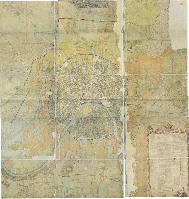 Генеральный план императорского столичного города Москвы 1767 года (Горихвостовский план)