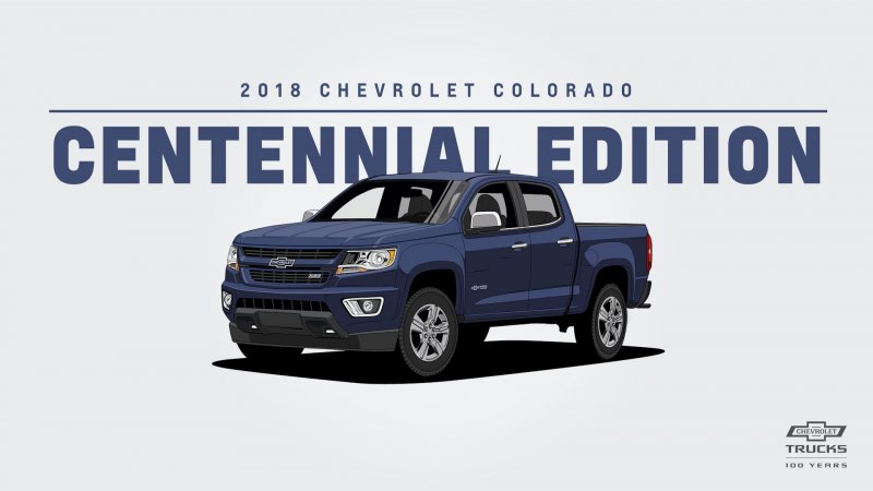 Chevrolet Colorado Centennial Edition (2018)