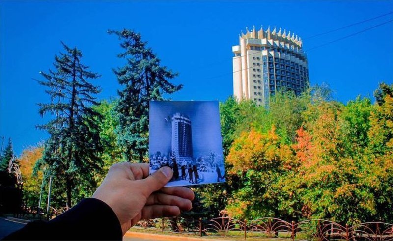 Алма-Ата Октябрь Краски города