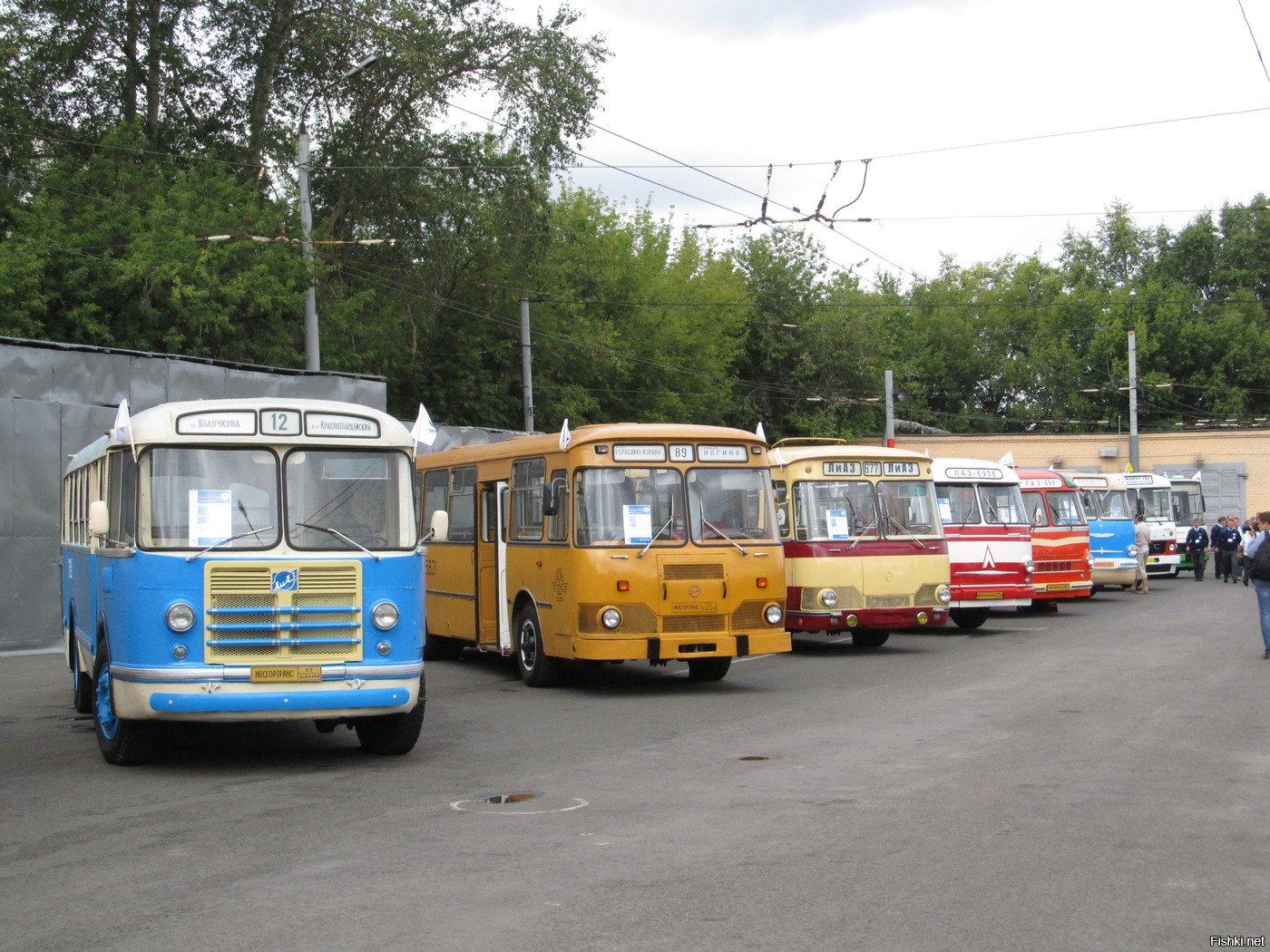 троллейбусный парк в москве