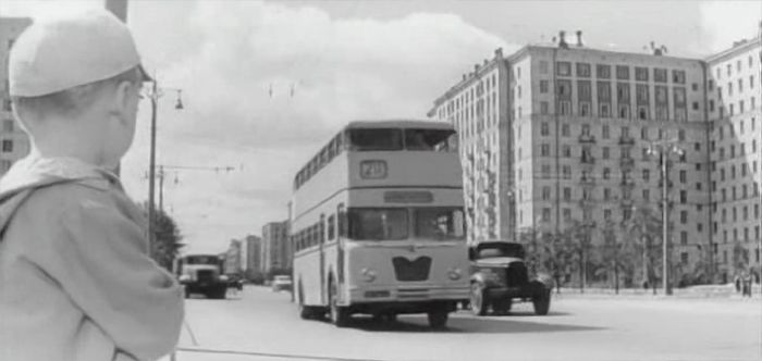 Москва, 1962 год, 211 маршрут.
