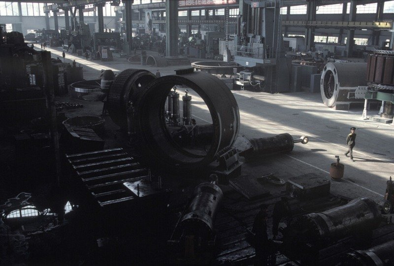 Завод тяжёлой техники недалеко от Пхеньяна, 1982