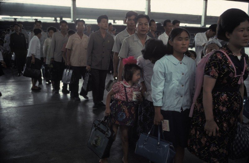 На Пхеньянском вокзале, 1981