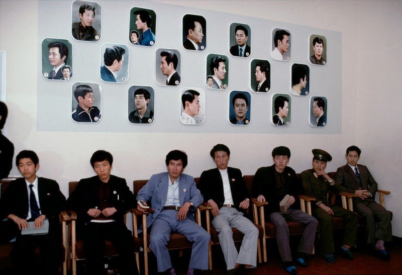Парикмахерская для обеспеченных граждан в Пхеньяне, 1981