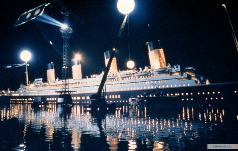 Как снимали фильм "Титаник"