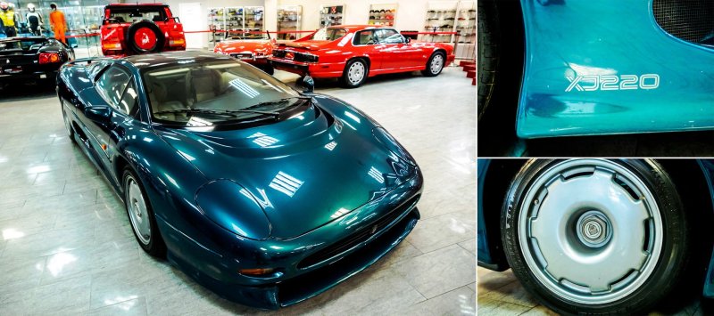 и такой одновременно похожий и не похожий на них XJ220.