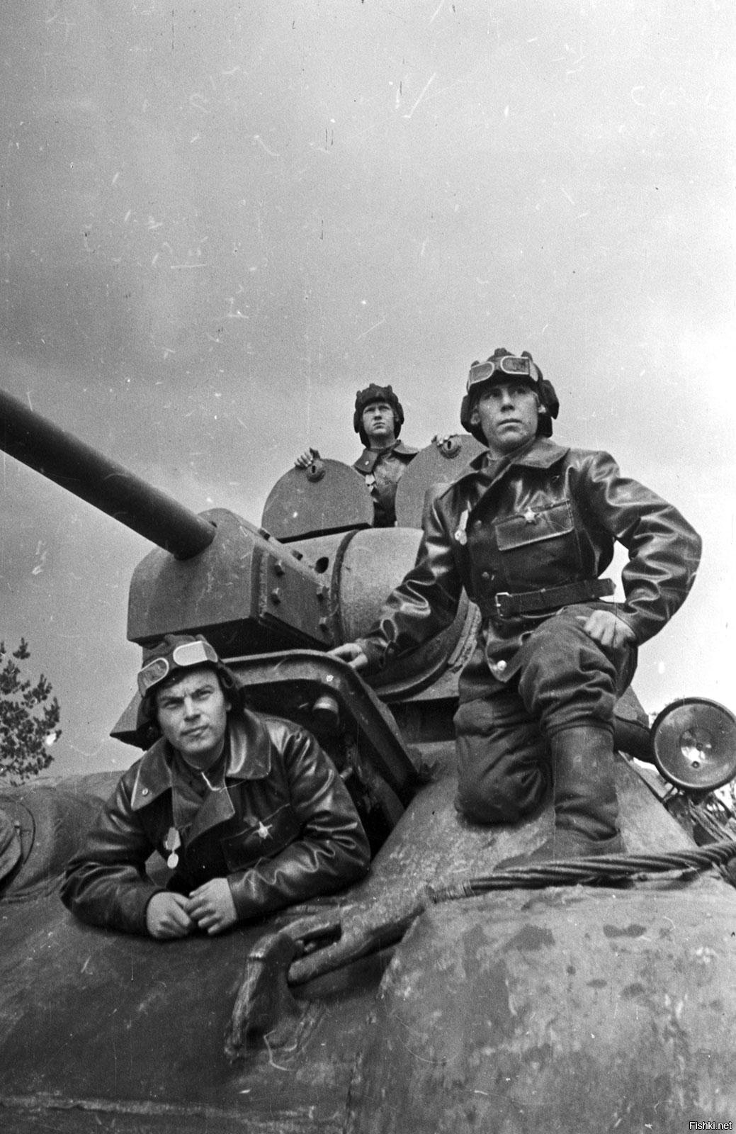 Экипаж танка т-34