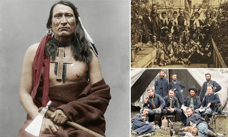 В 1825 году был подписан первый договор между шайеннами и правительством США. Договор был заключён с целью установления дружеских отношений между индейцами и американцами, которые не продлились долго..