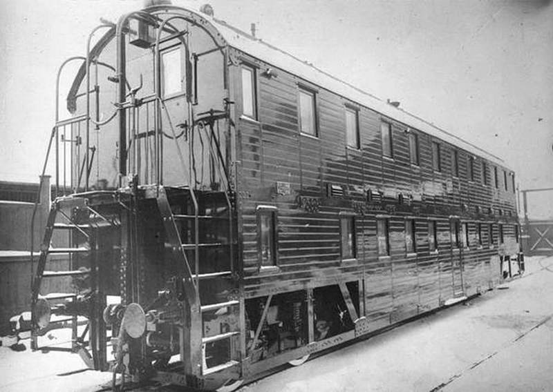Сормовский завод №112. Двухэтажный вагон. 1907 год.